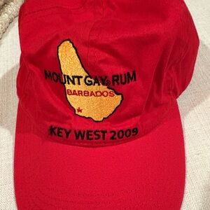 Red Mount Gay Rum Barbados Cap